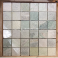 Usine de marbre naturel pour mosaïque de jade vert direct